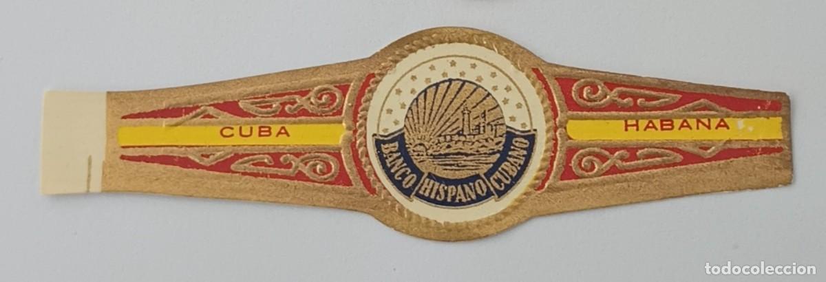 Vitolas de colecci&oacute;n: Chinchal, Cigar Band, Antigua Vitola de Coleccion, BANCO HISPANO CUBANO, C060