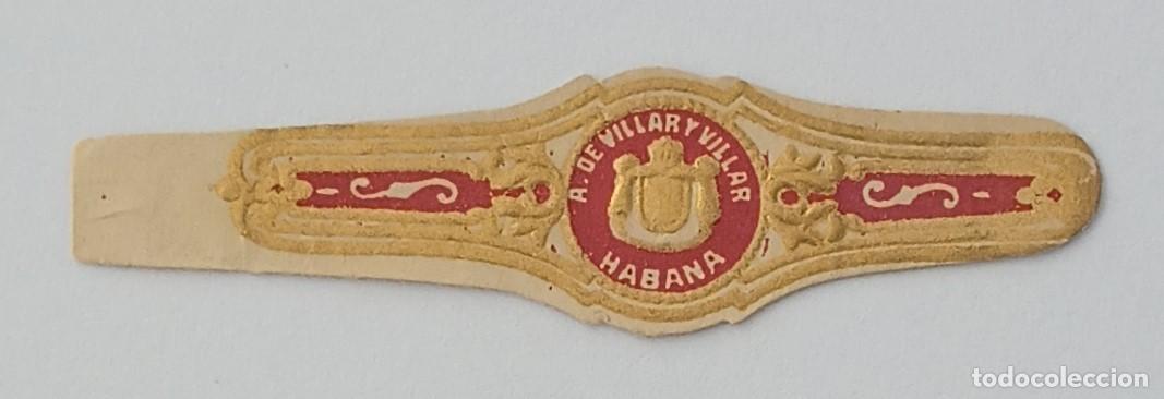 Vitolas de colecci&oacute;n: Chinchal, Cigar Band, Antigua Vitola de Coleccion, VILLAR Y VILLAR (2), C062