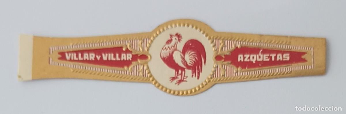 Vitolas de colecci&oacute;n: Chinchal, Cigar Band, Antigua Vitola de Coleccion, VILLAR Y VILLAR (4), C064