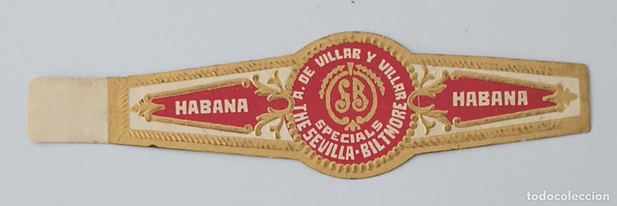 Vitolas de colecci&oacute;n: Chinchal, Cigar Band, Antigua Vitola de Coleccion, VILLAR Y VILLAR (5), C065