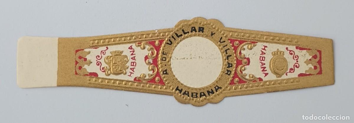 Vitolas de colecci&oacute;n: Chinchal, Cigar Band, Antigua Vitola de Coleccion, VILLAR Y VILLAR (6), C066