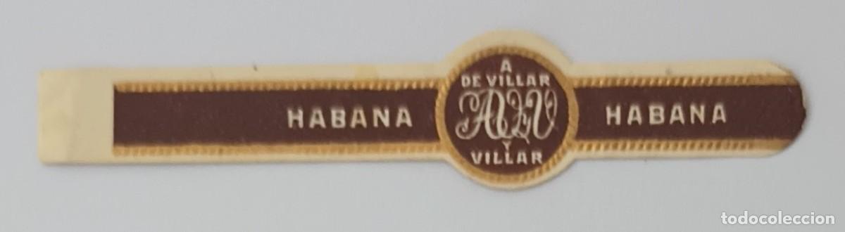 Vitolas de colecci&oacute;n: Chinchal, Cigar Band, Antigua Vitola de Coleccion, VILLAR Y VILLAR (7), C067