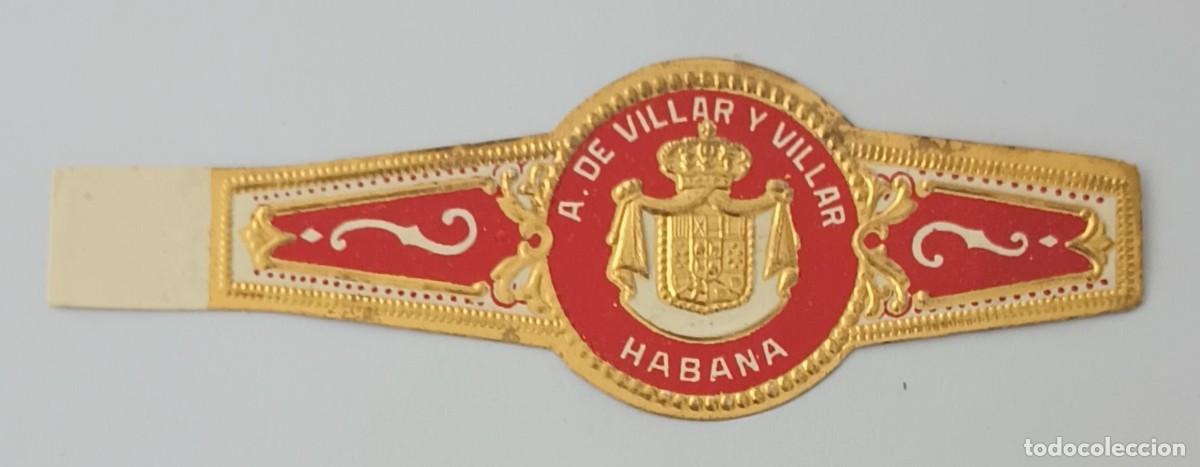 Vitolas de colecci&oacute;n: Chinchal, Cigar Band, Antigua Vitola de Coleccion, VILLAR Y VILLAR (8), C068