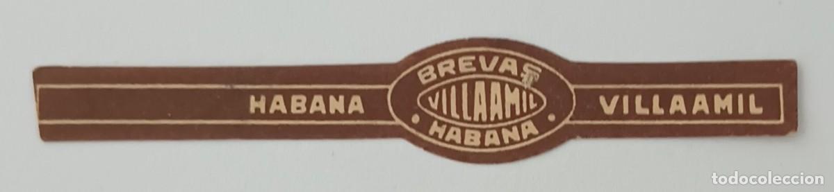 Vitolas de colecci&oacute;n: Chinchal, Cigar Band, Antigua Vitola de Coleccion, VILLAAMIL (7), C077