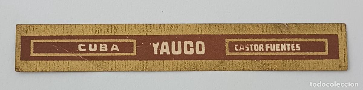 Vitolas de colecci&oacute;n: Chinchal, Cigar Band, Antigua Vitola de Coleccion, YAUCO, C088