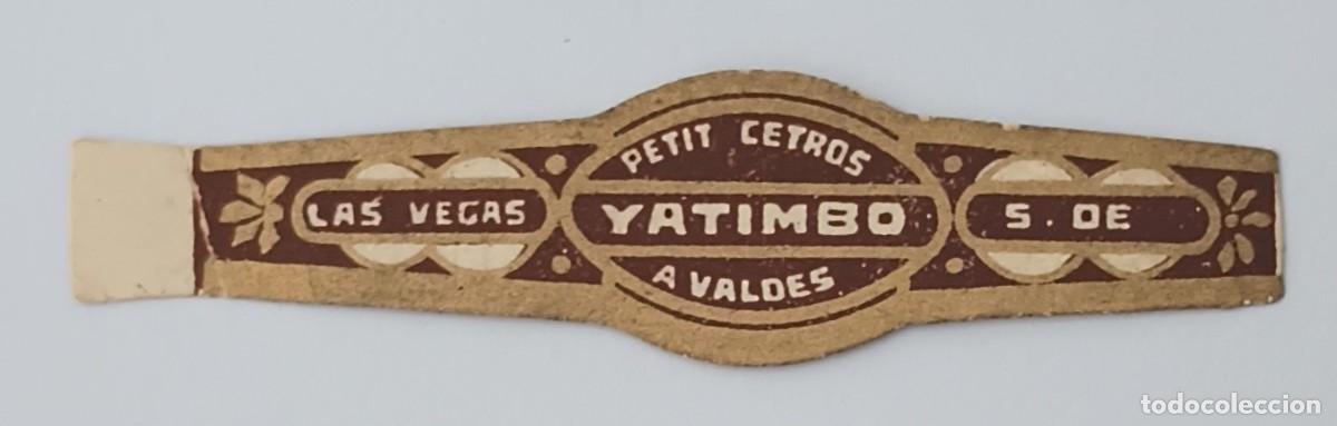 Vitolas de colecci&oacute;n: Chinchal, Cigar Band, Antigua Vitola de Coleccion, YATIMBO (2), C092