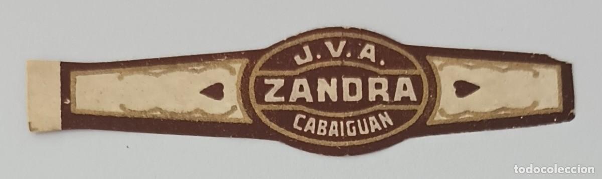 Vitolas de colecci&oacute;n: Chinchal, Cigar Band, Antigua Vitola de Coleccion, ZANDRA (1), C097