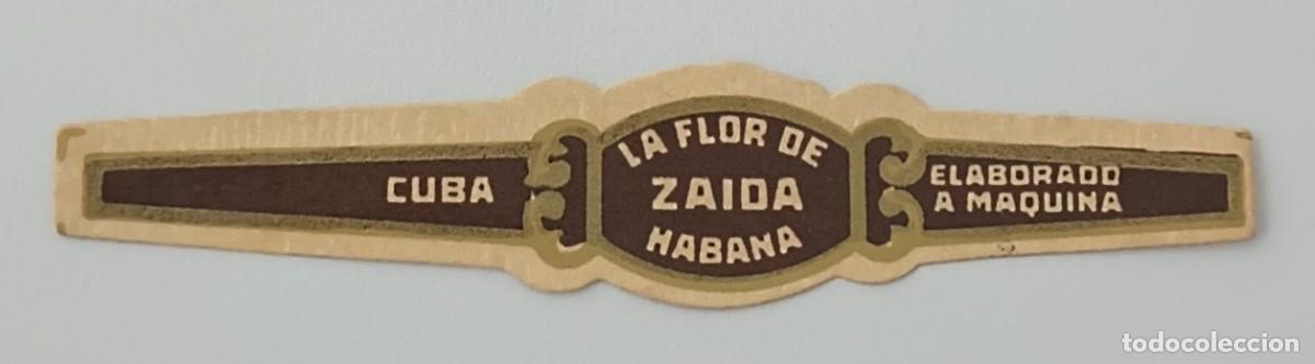 Vitolas de colecci&oacute;n: Chinchal, Cigar Band, Antigua Vitola de Coleccion, ZAIDA (1), C099