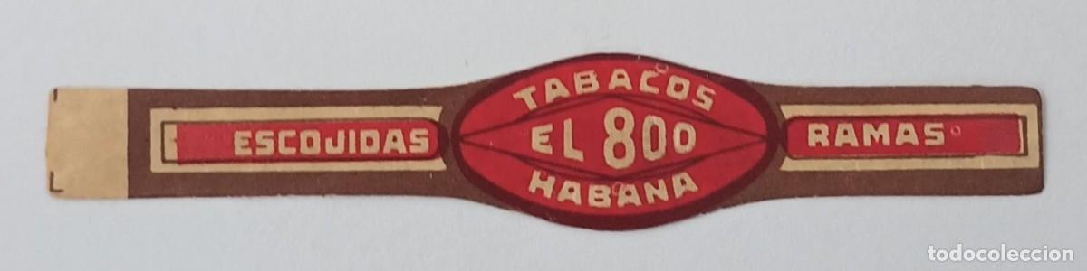 Vitolas de colecci&oacute;n: Chinchal, Cigar Band, Antigua Vitola de Coleccion, EL 800, C111