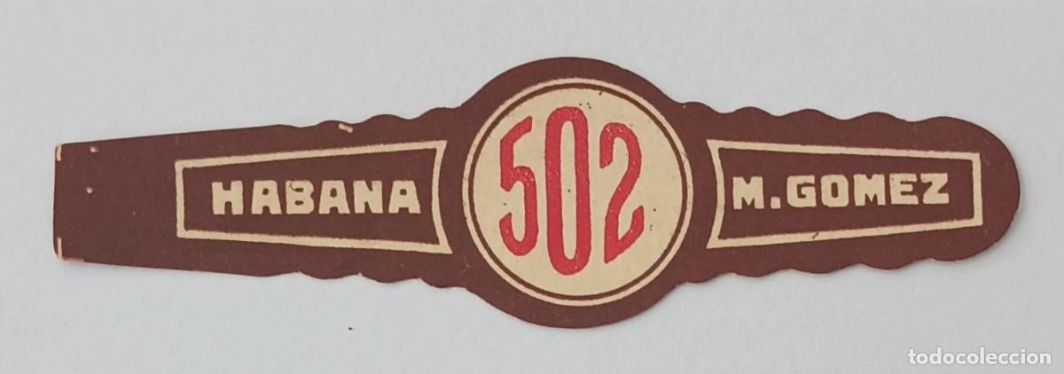 Vitolas de colecci&oacute;n: Chinchal, Cigar Band, Antigua Vitola de Coleccion, 502, C115