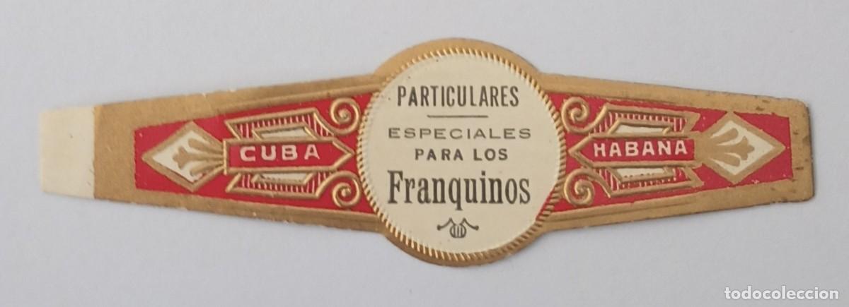 Vitolas de colecci&oacute;n: Chinchal, Cigar Band, Antigua Vitola de Coleccion, S/M 3, C123
