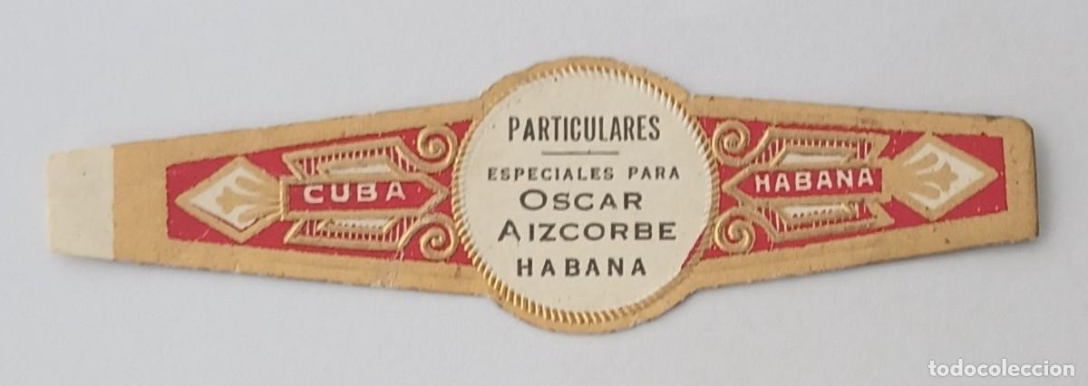 Vitolas de colecci&oacute;n: Chinchal, Cigar Band, Antigua Vitola de Coleccion, S/M 4, C124