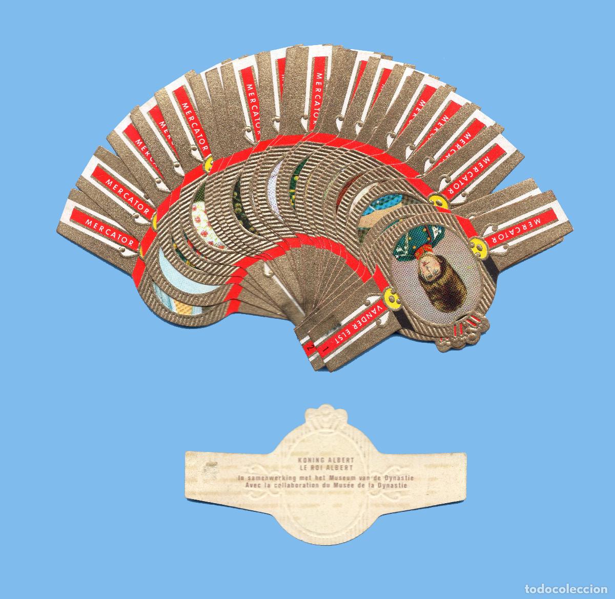 Vitolas de colecci&oacute;n: SERIE COMPLETA DE 24 VITOLAS - MARCA MERCATOR (B&Eacute;LGICA)- EL REY ALBERTO I DE B&Eacute;LGICA