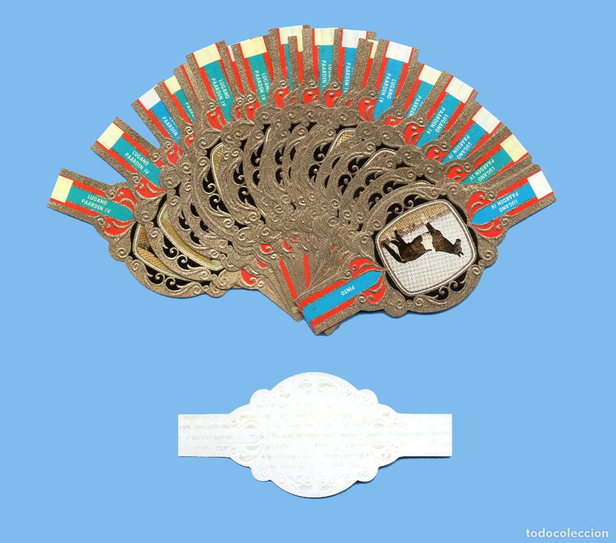 Vitolas de colecci&oacute;n: SERIE COMPLETA DE 24 VITOLAS - MARCA LUGANO (HOLANDA) - CABALLOS SERIE 4