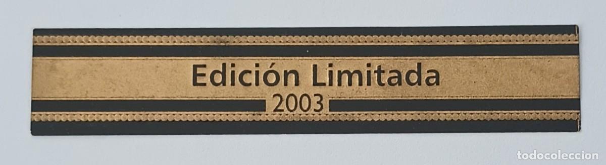 Vitolas de colecci&oacute;n: Chinchal, Cigar Band, Vitola de Coleccion, COMMEMORATIVA 24, C207
