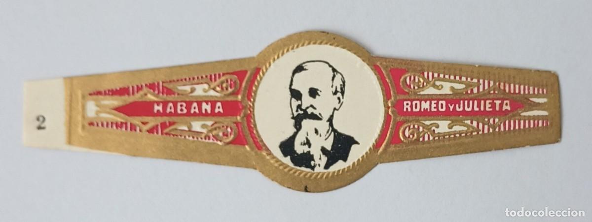 Vitolas de colecci&oacute;n: Chinchal, Cigar Band, Antigua Vitola de Coleccion, Romeo y Julieta - 11, C254