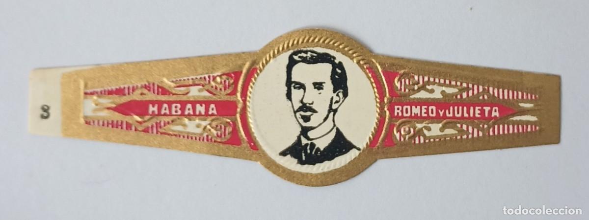 Vitolas de colecci&oacute;n: Chinchal, Cigar Band, Antigua Vitola de Coleccion, Romeo y Julieta - 12, C255