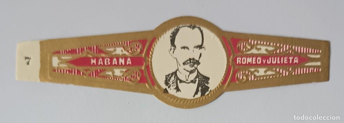 Vitolas de colecci&oacute;n: Chinchal, Cigar Band, Antigua Vitola de Coleccion, Romeo y Julieta - 16, C259