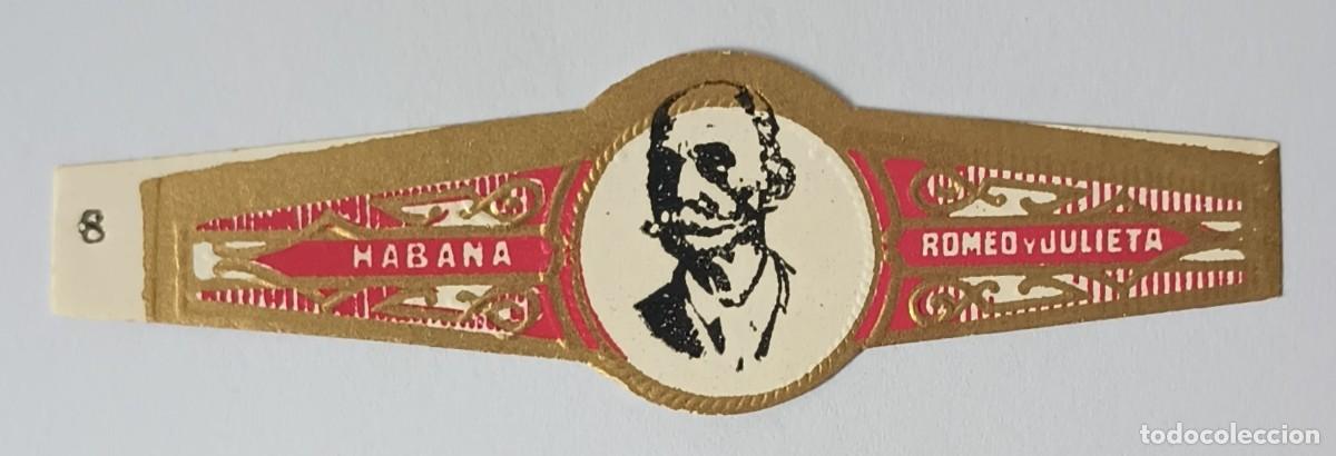 Vitolas de colecci&oacute;n: Chinchal, Cigar Band, Antigua Vitola de Coleccion, Romeo y Julieta - 17, C260