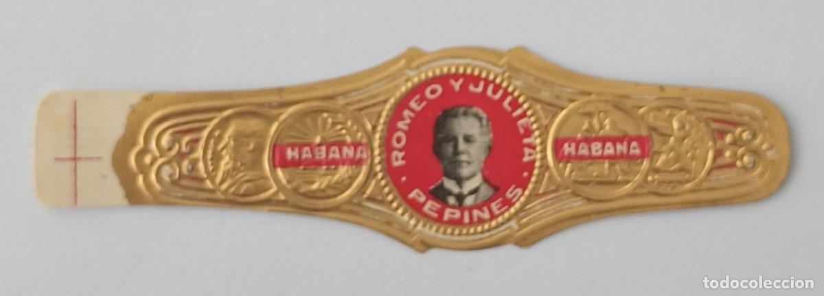 Vitolas de colecci&oacute;n: Chinchal, Cigar Band, Antigua Vitola de Coleccion, Romeo y Julieta - 24, C267