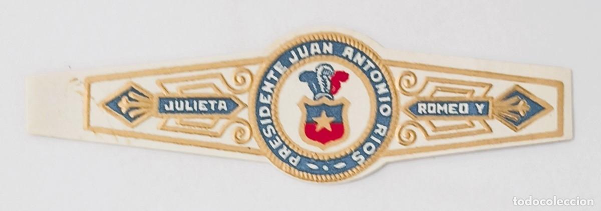 Vitolas de colecci&oacute;n: Chinchal, Cigar Band, Antigua Vitola de Coleccion, Romeo y Julieta - 29, C269