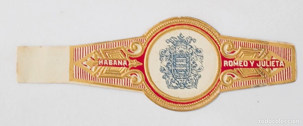 Vitolas de colecci&oacute;n: Chinchal, Cigar Band, Antigua Vitola de Coleccion, Romeo y Julieta - 30, C270