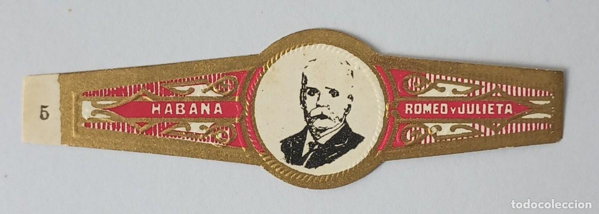 Vitolas de colecci&oacute;n: Chinchal, Cigar Band, Antigua Vitola de Coleccion, Romeo y Julieta - 14, C257