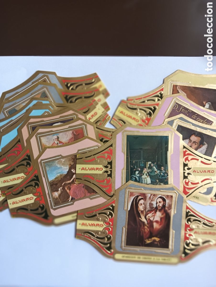 Vitolas de colecci&oacute;n: VITOLAS PUROS CUADROS DE PINTORES ESPA&Ntilde;OLES SERIE II VER FOTOGRAFIAS