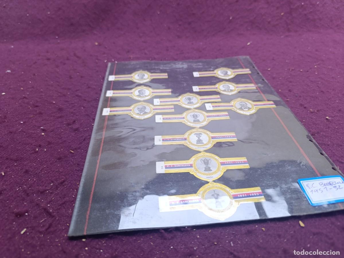 Vitolas de colecci&oacute;n: Colecci&oacute;n de Vitolas Cubanas, 1951 - 52, del FC Barcelona