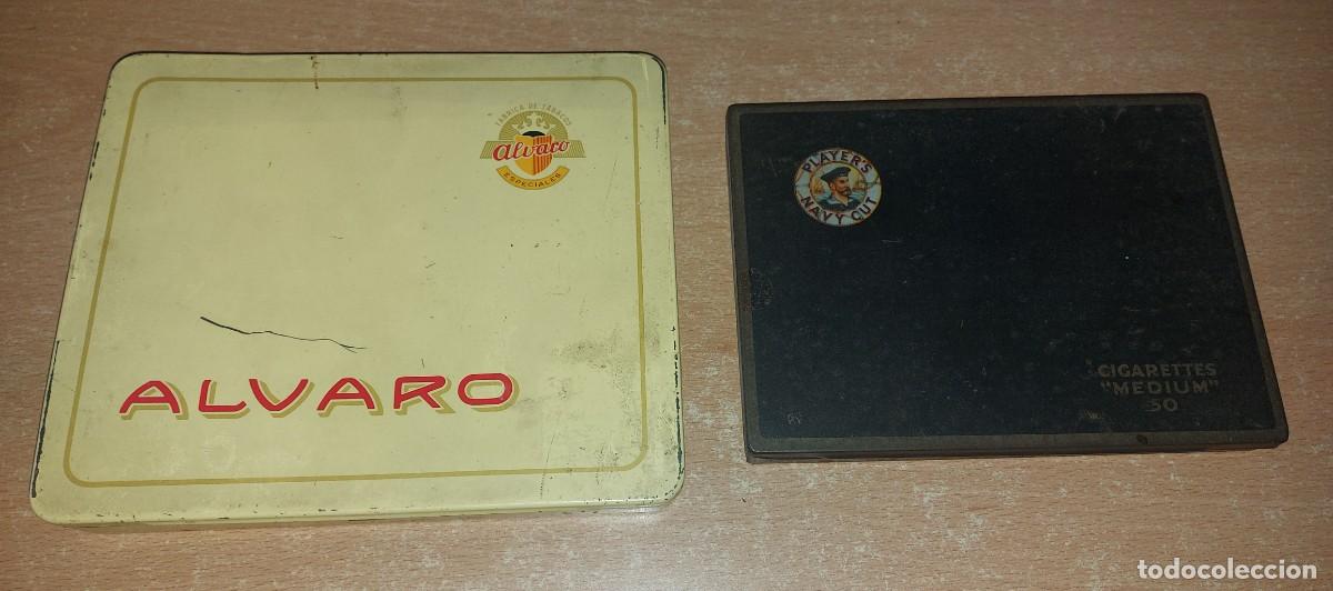 Vitolas de colecci&oacute;n: Lote cientos de vitolas don Julian Montecristo Hudson Alvaro La habana troya y 2 cajas metalicas