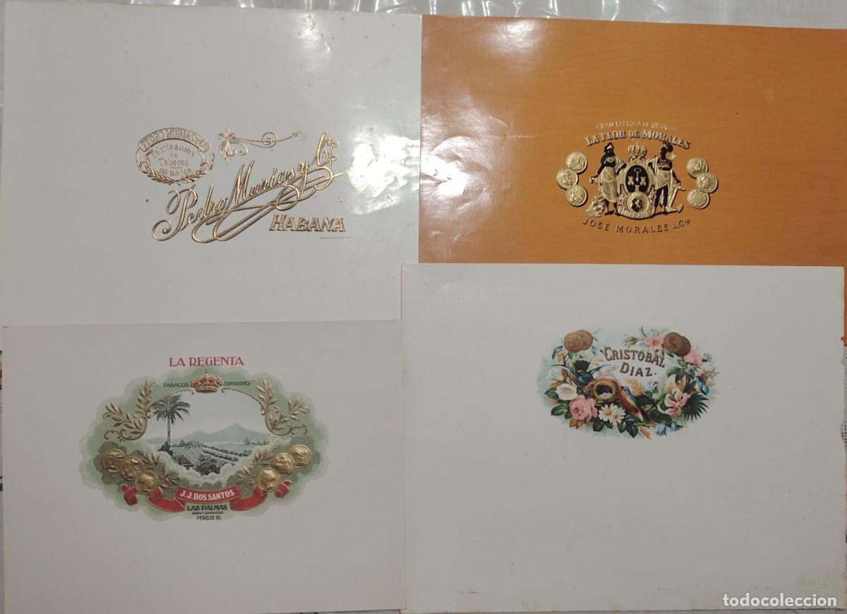 Vitolas de colecci&oacute;n: VITOLINAS O CUBREPUROS ANTIGUAS Y RARAS CUBANOS CANARIOS .. LOTE 3