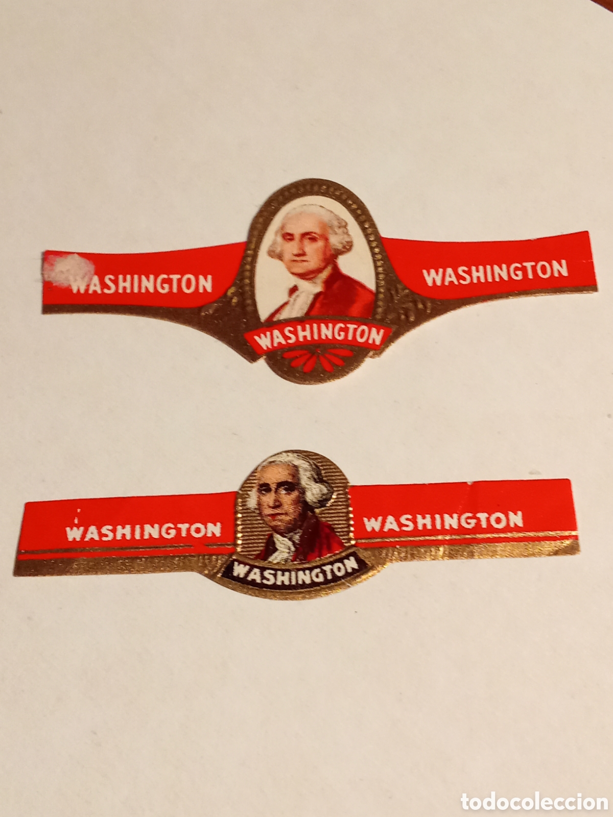 Vitolas de colecci&oacute;n: Vitola 2 unidades WASHINGTON
