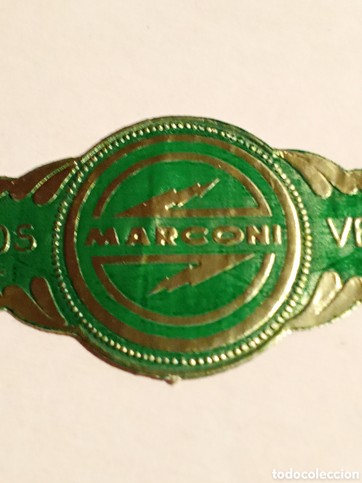 Vitolas de colecci&oacute;n: Vitola HABANOS VERGARA --MARCONI