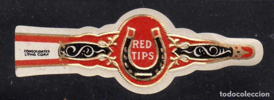 Vitolas de colecci&oacute;n: VITOLA CLASICA: 156015, TEMA HERRADURAS, RED TIPS.