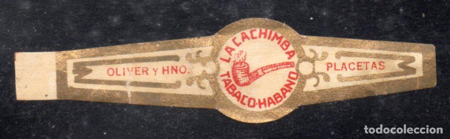 Vitolas de colecci&oacute;n: VITOLA CLASICA: 156028, TEMA ENVASES, PIPAS, LA CACHIMBA, PLACETAS, CUBA.