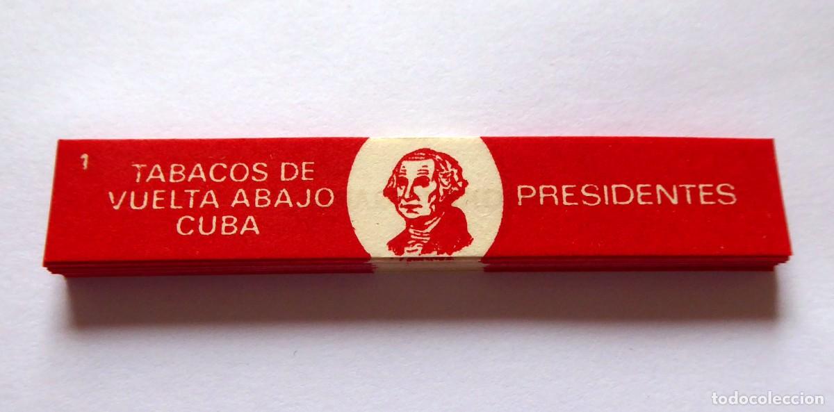 Vitolas de colecci&oacute;n: ▪️ TABACOS DE VUELTA ABAJO ▪️ PRESIDENTES ▪️ Serie COMPLETA (26) ▪️ VITOLAS