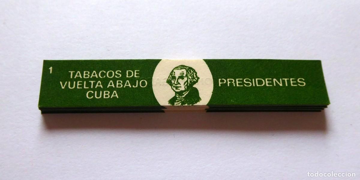 Vitolas de colecci&oacute;n: ▪️ TABACOS DE VUELTA ABAJO ▪️ PRESIDENTES ▪️ Serie COMPLETA (26) ▪️ VITOLAS