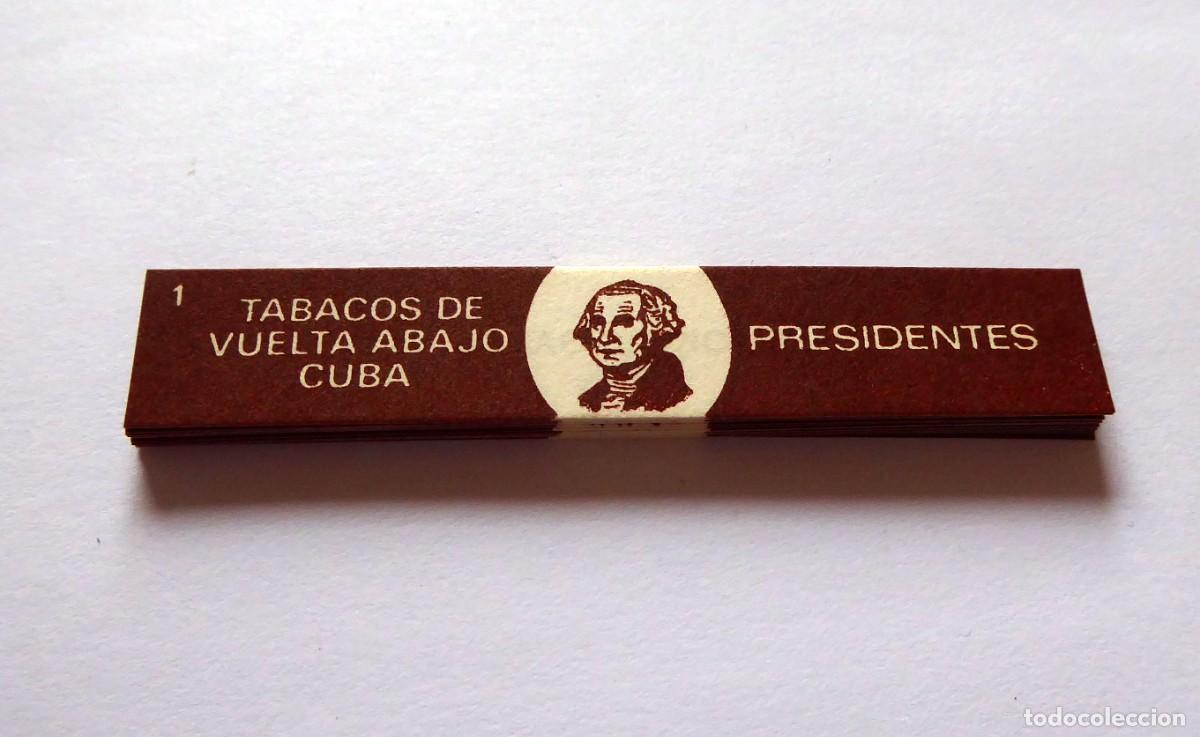 Vitolas de colecci&oacute;n: ▪️ TABACOS DE VUELTA ABAJO ▪️ PRESIDENTES ▪️ Serie COMPLETA (26) ▪️ VITOLAS
