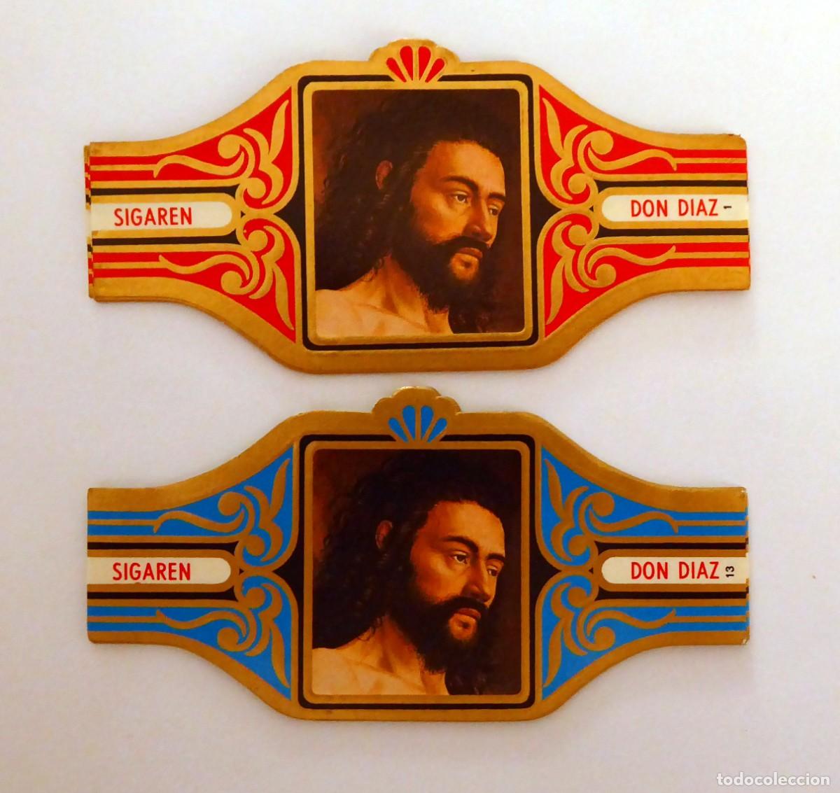 Vitolas de colecci&oacute;n: ▪️ DON DIAZ ▪️ PINTORES ILUSTRES ▪️ Serie COMPLETA (24) ▪️ VITOLAS