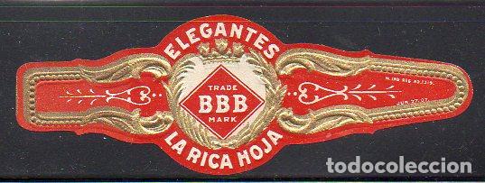 Vitolas de colecci&oacute;n: VITOLA CLASICA: 046003, ELEGANTES, LA RICA HOJA, MEXICO.