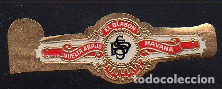 Vitolas de colecci&oacute;n: VITOLA CLASICA: 046011, EL BLASON, PROCEDENCIA U.S.A.