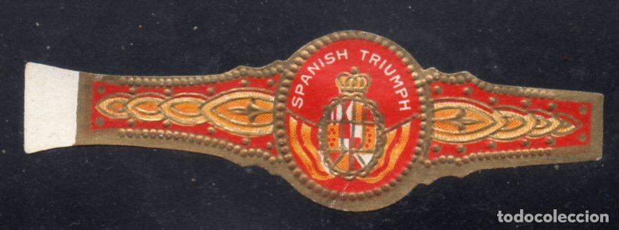 Vitolas de colecci&oacute;n: VITOLA CLASICA: 166001, TEMA BANDERAS, SPANISH TRIUMPH, U.S.A.