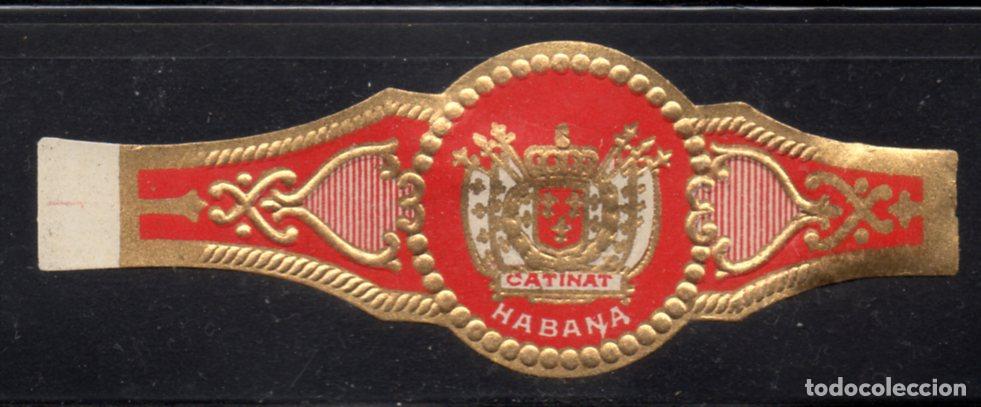 Vitolas de colecci&oacute;n: VITOLA CLASICA: 166002, TEMA BANDERAS, CATINAT, CUBA, GRANDE.