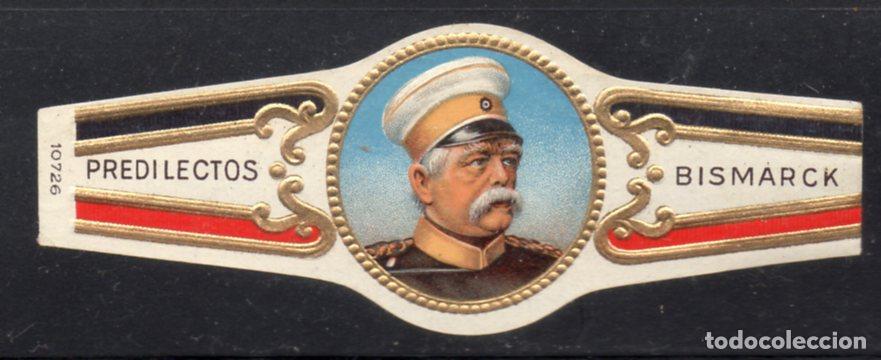 Vitolas de colecci&oacute;n: VITOLA CLASICA: 166008, IMPERIO ALEMAN, BISMARCK, TALON 10726