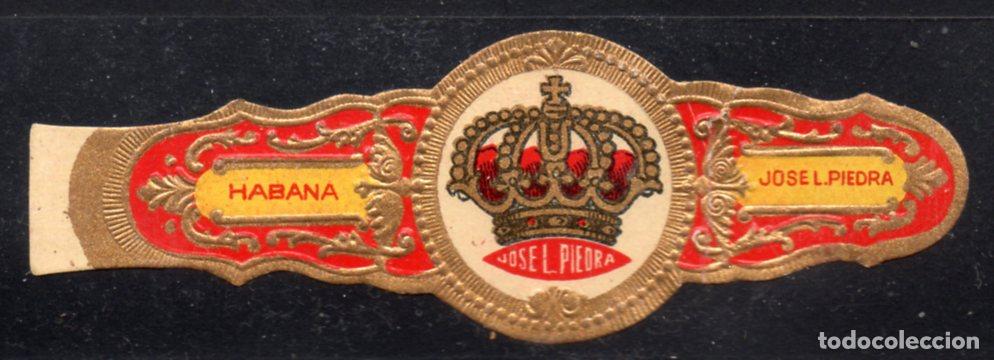 Vitolas de colecci&oacute;n: VITOLA CLASICA: 166013, TEMA CORONAS, JOSE L. PIEDRA, CUBA.