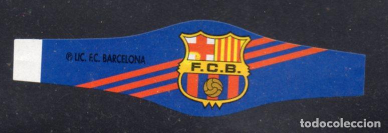 Vitolas de colecci&oacute;n: VITOLA CLASICA: 166015, TEMA DEPORTES, ESCUDO F.C. BARCELONA.