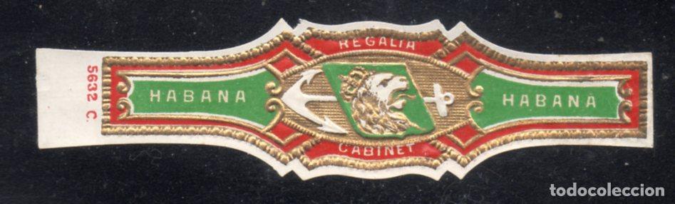 Vitolas de colecci&oacute;n: VITOLA CLASICA: 166017, TEMA ANCLAS, HABANA, TALON 5632C.
