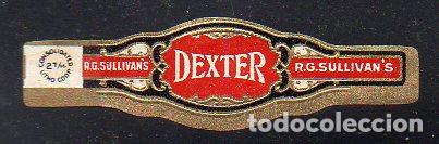 Vitolas de colecci&oacute;n: VITOLA CLASICA: 046013, DEXTER, R.G. SULLIVAN'S, ESTADOS UNIDOS.