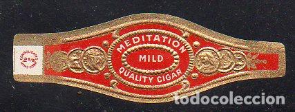 Vitolas de colecci&oacute;n: VITOLA CLASICA: 046015, MEDITATION, PROCEDENCIA ESTADOS UNIDOS.