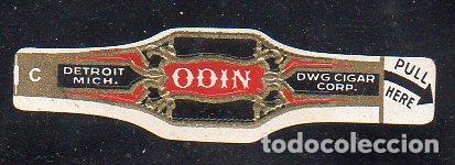 Vitolas de colecci&oacute;n: VITOLA CLASICA: 046016, ODIN, O.W.G. CIGAR CORP. DETROIT, ESTADOS UNIDOS.
